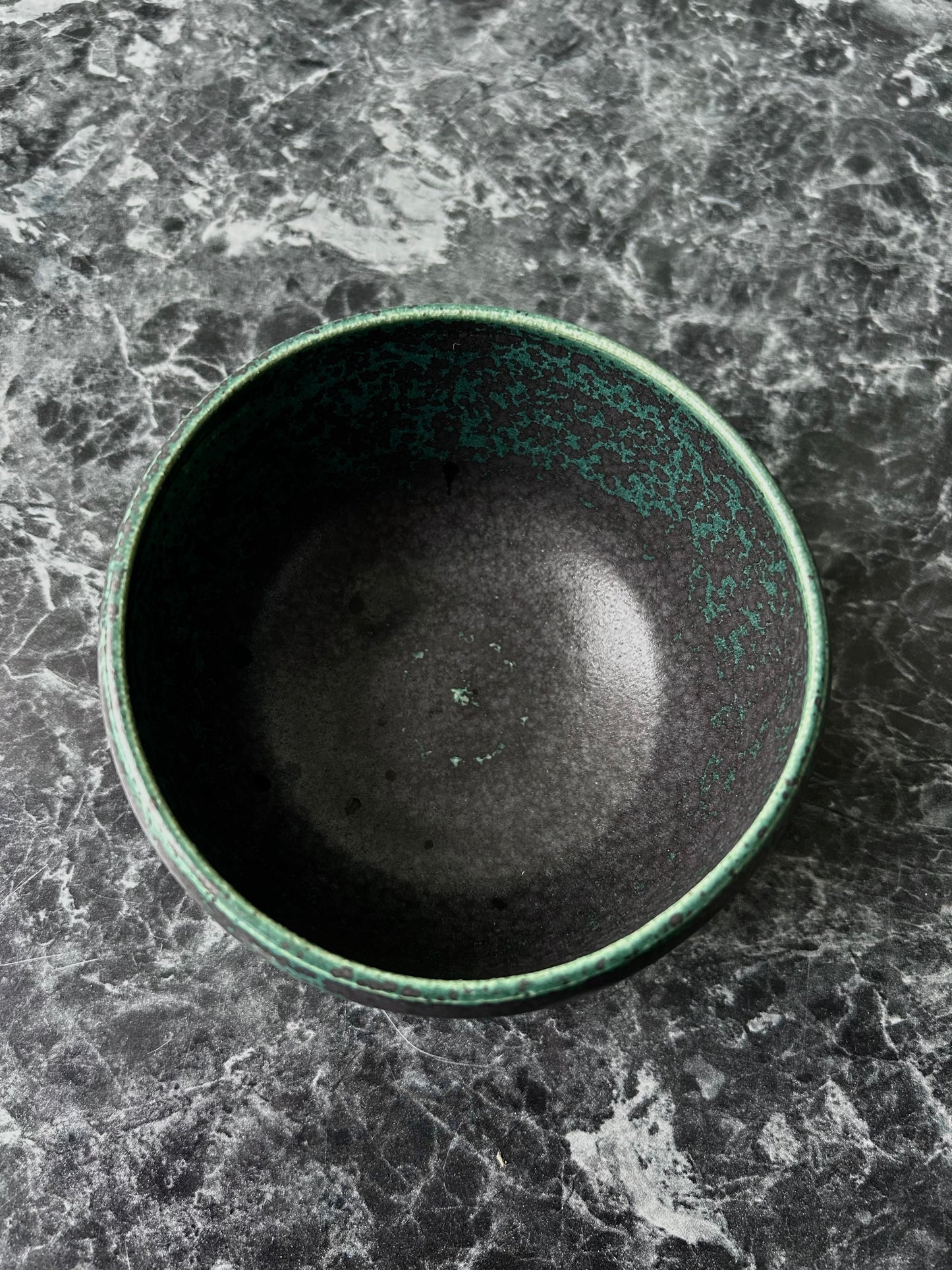 Snack Bowl - Green to Black