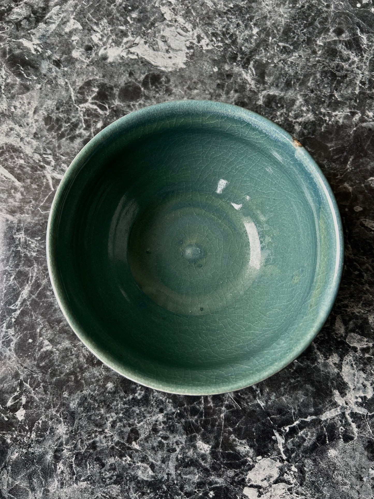 Snack Bowl - Turquoise Curve