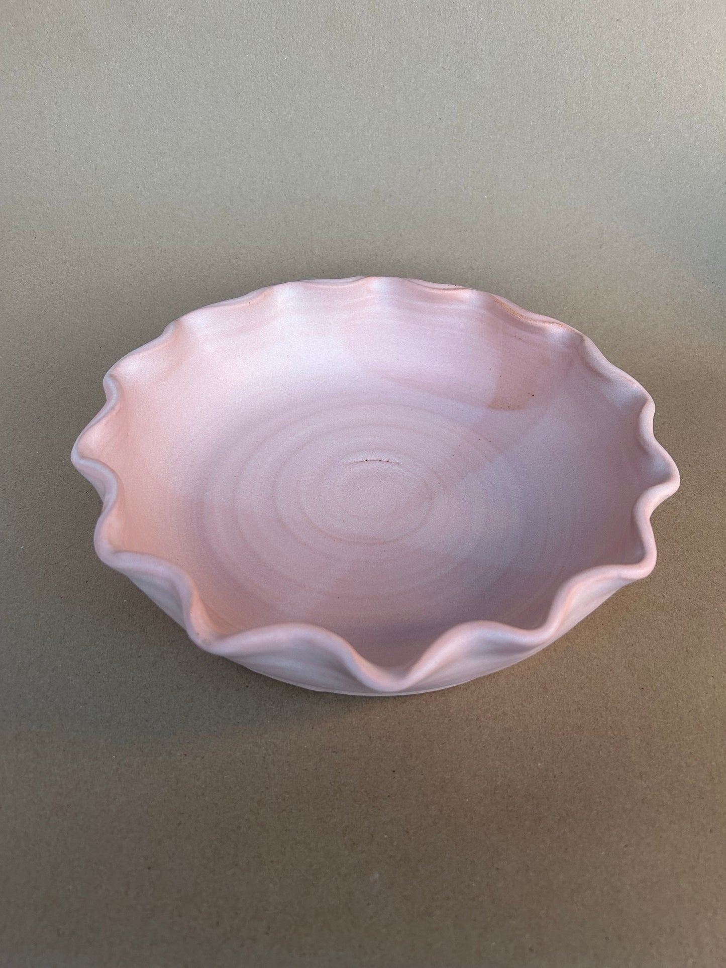Pink Pie Dish