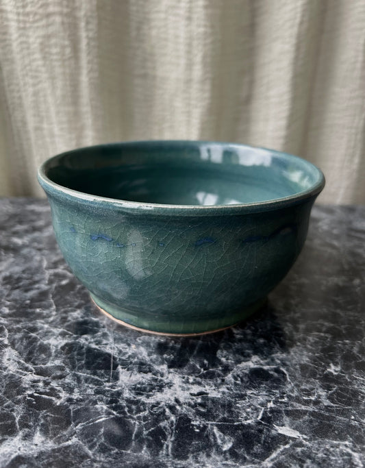 Snack Bowl - Turquoise Curve