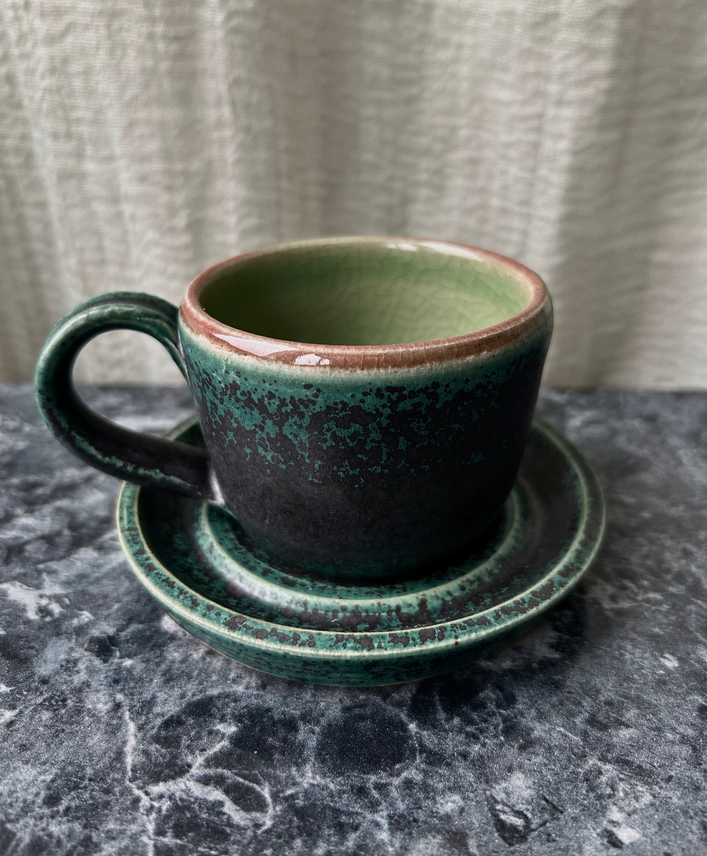 Espresso Cup and Saucer