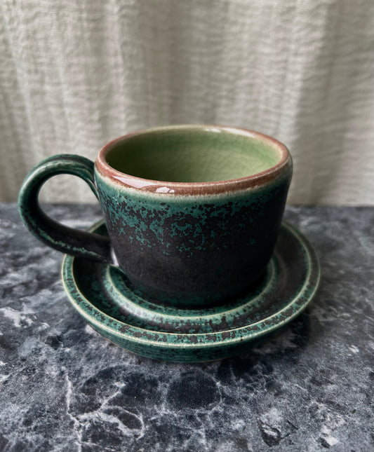 Espresso Cup and Saucer